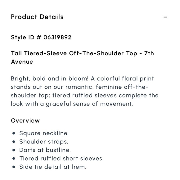 NY & COMPANY ⭐️ floral top - Picture 2 of 7